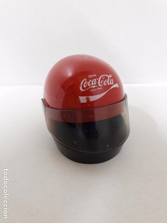 Coleccionismo de Coca-Cola y Pepsi: SACAPUNTAS CON FORMA DE CASCO . COCA COLA - Foto 1