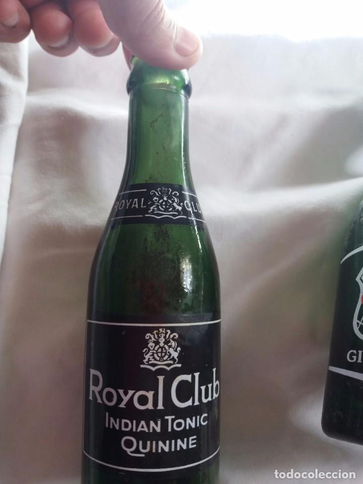 Coleccionismo de Coca-Cola y Pepsi: antigua botella Royal club tonic.serigrafia. a&ntilde;os 60
