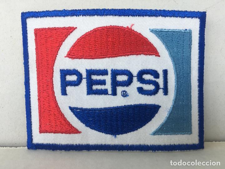 Sammeln von Coca-Cola und Pepsi: PARCHE DE TELA PUBLICIDAD DE PEPSI A&Ntilde;OS 80