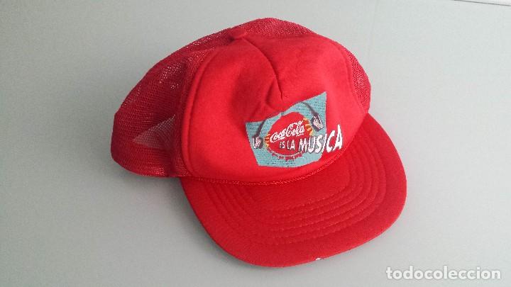 Coleccionismo de Coca-Cola y Pepsi: Gorra Coca Cola a&ntilde;os 90