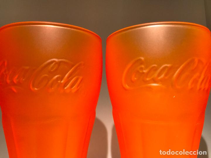 Coleccionismo de Coca-Cola y Pepsi: LOTE DE 2 VASOS DE COCA COLA DE MCDONALD - Foto 2