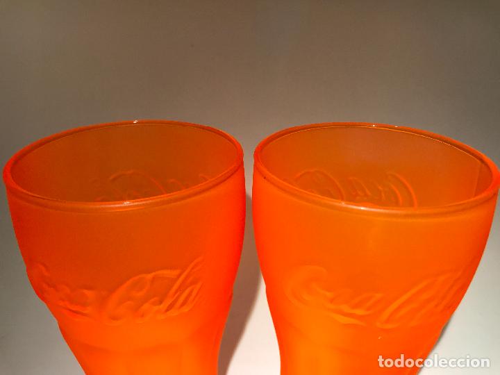 Coleccionismo de Coca-Cola y Pepsi: LOTE DE 2 VASOS DE COCA COLA DE MCDONALD - Foto 3