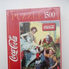 Coleccionismo de Coca-Cola y Pepsi: PUZZLE DE COCA COLA - 1500 PIEZAS - AÑO 2000 - 85X60CM - PERFECTO ESTADO - PRECINTADO. Lote 93305165