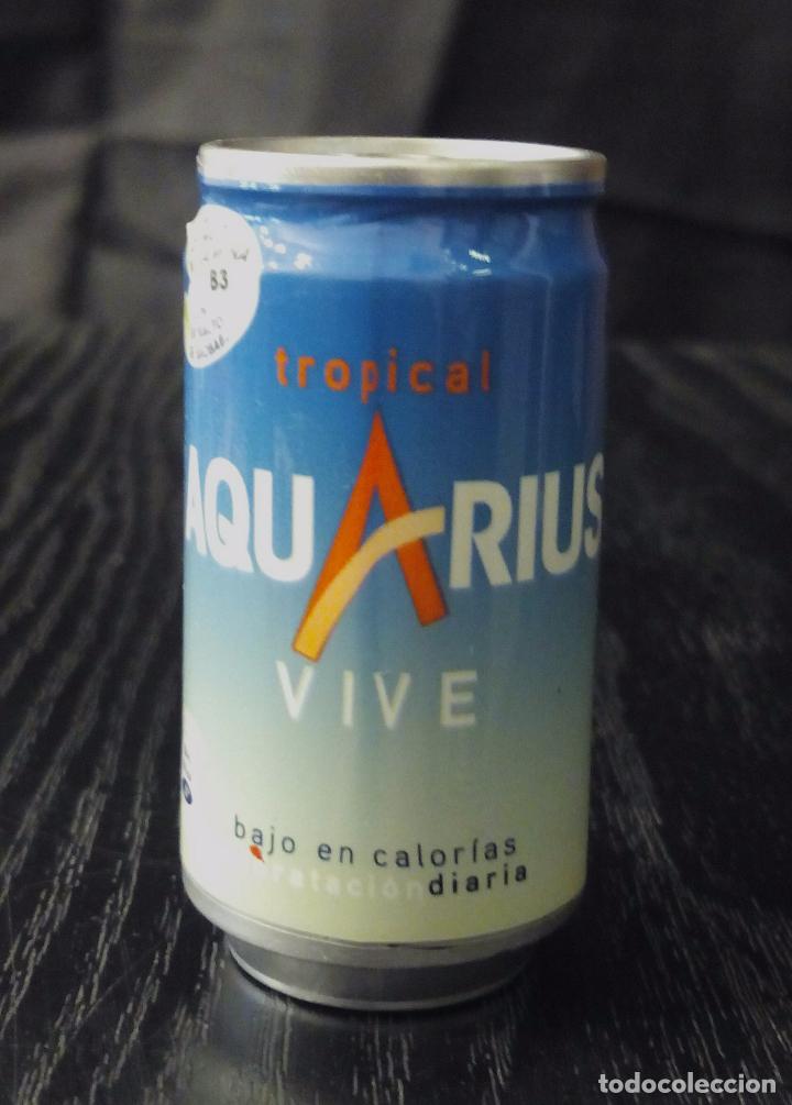 Collezionismo di Coca-Cola e Pepsi: LATA AQUARIUS CON BOL&Iacute;GRAFO - COCA COLA.