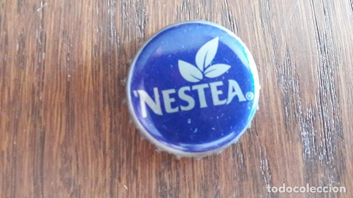 Coleccionismo de Coca-Cola y Pepsi: chapa de nestea - Foto 1