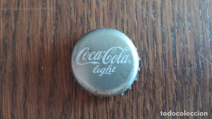 Collecting of Coca-Cola and Pepsi: chapa de coca cola light