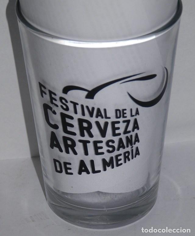 Coleccionismo de Coca-Cola y Pepsi: VASO DEL FESTIVAL  DE LA CERVEZA ARTESANA DE ALMERIA
