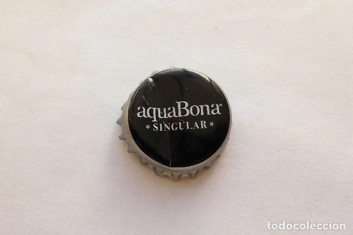 Coleccionismo de Coca-Cola y Pepsi: Chapa tapon corona Aquabona