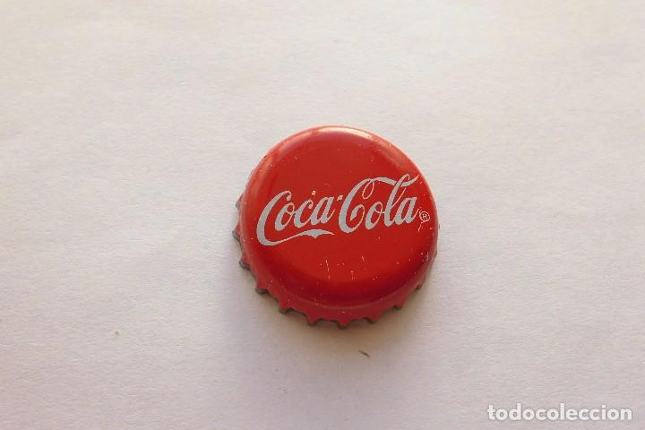 Coleccionismo de Coca-Cola y Pepsi: Chapa tapon corona Coca-cola roja