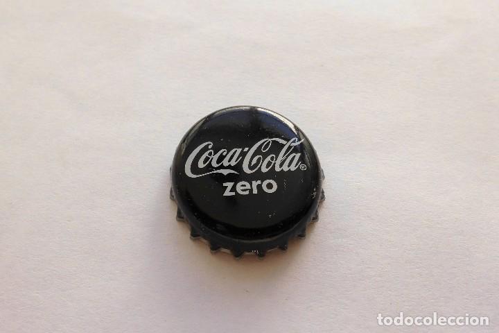 Coleccionismo de Coca-Cola y Pepsi: Chapa tapon corona Coca-cola zero
