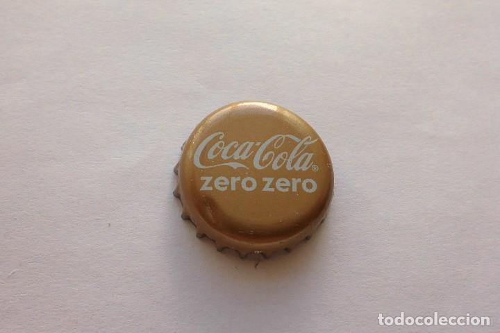 Coleccionismo de Coca-Cola y Pepsi: Chapa tapon corona Coca-cola zero zero