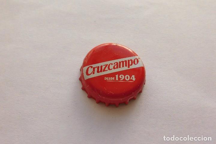 Coleccionismo de Coca-Cola y Pepsi: Chapa tapon corona Cruzcampo desde 1904