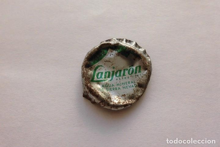 Coleccionismo de Coca-Cola y Pepsi: Chapa antigua Lanjaron - Foto 1