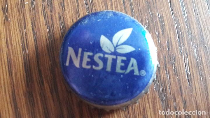 Coleccionismo de Coca-Cola y Pepsi: chapa de refresco nestea. - Foto 1