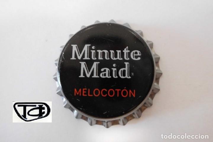 Coleccionismo de Coca-Cola y Pepsi: TAPON CORONA CHAPA BOTTLE CAP KRONKORKEN TAPPI CAPSULE MINUTE MAID MELOCOTON