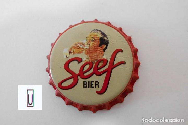 Collectionnisme de Coca-Cola et Pepsi: TAPON CORONA BEER BOTTLE CAP KRONKORKEN TAPPI CAPSULE SEEF - BELGICA