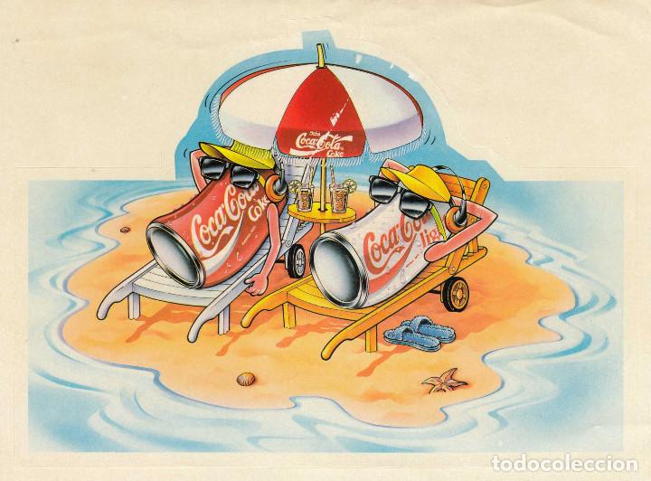 Coleccionismo de Coca-Cola y Pepsi: Pegatina Coca cola (Cocacola) - Foto 1