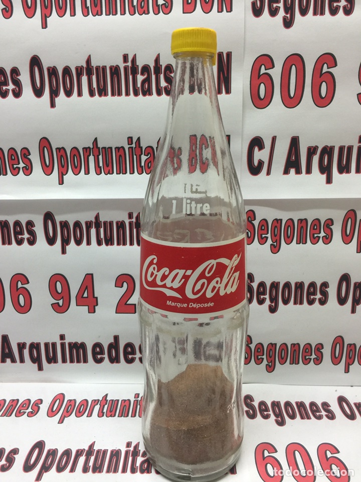 Coleccionismo de Coca-Cola y Pepsi: Botella coca cola de Marrakesh 1 litro - Foto 1