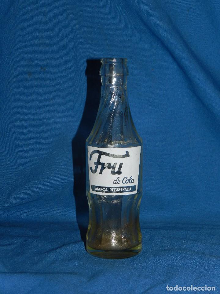 Collezionismo di Coca-Cola e Pepsi: (M) BOTELLA FRU DE COLA ANTOGUA , 20 CM, SE&Ntilde;ALES DE USO