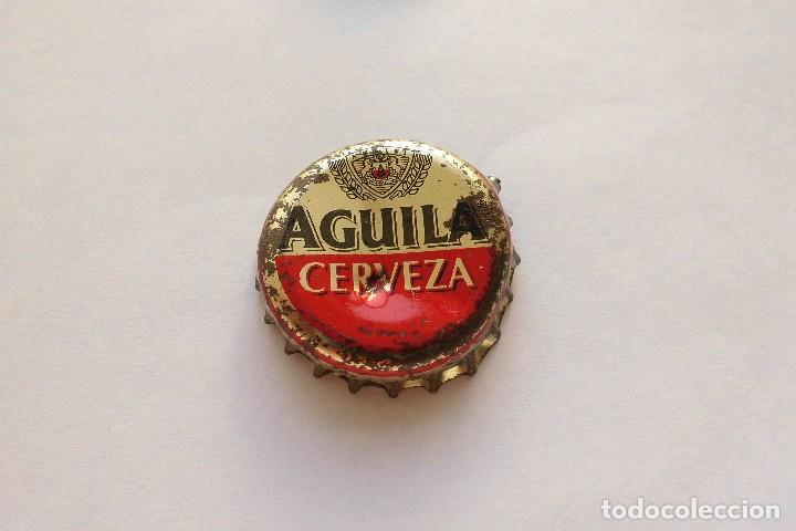 Collecting of Coca-Cola and Pepsi: Chapa antigua Aguila cerveza