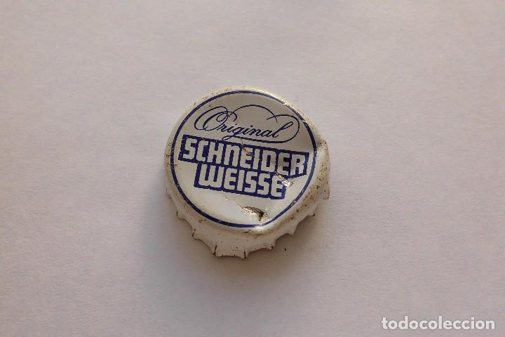 Collecting of Coca-Cola and Pepsi: Chapa antigua Schneider Weisse