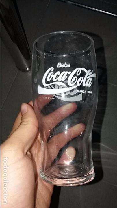 Coleccionismo de Coca-Cola y Pepsi: Antiguo vaso de COCA COLA COKE - Foto 1