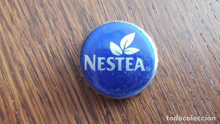 Coleccionismo de Coca-Cola y Pepsi: chapa de nestea - Foto 1