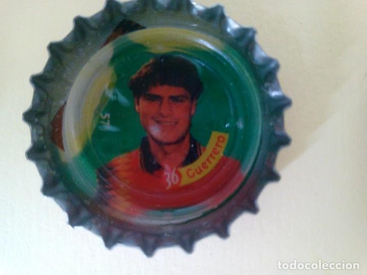 Collecting of Coca-Cola and Pepsi: CHAPA CHAPAS CORONA COCA-COLA coke JUGADORES SELECCI&Oacute;N MUNDIAL 1994 FACTOR&Iacute;A TCI