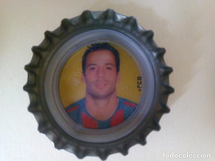 Collecting of Coca-Cola and Pepsi: CHAPA CHAPAS CORONA COCA-COLA 1996 jugadores barcelona FACTOR&Iacute;A U