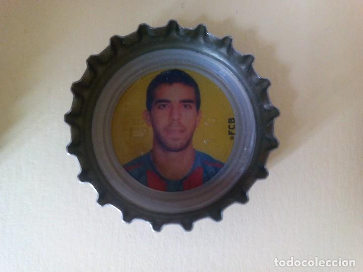 Collectionnisme de Coca-Cola et Pepsi: CHAPA CHAPAS CORONA COCA-COLA 1996 jugadores barcelona FACTOR&Iacute;A U