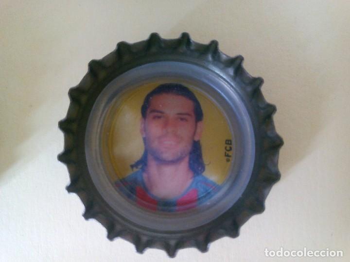 Collecting of Coca-Cola and Pepsi: CHAPA CHAPAS CORONA COCA-COLA 1996 jugadores barcelona FACTOR&Iacute;A U