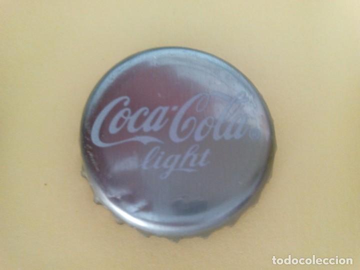 Collectionnisme de Coca-Cola et Pepsi: CHAPA CHAPAS CORONA COCA-COLA LIGHT FACTOR&Iacute;A CP