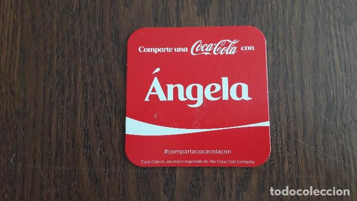 Collecting of Coca-Cola and Pepsi: posavasos de Coca cola (Angela)