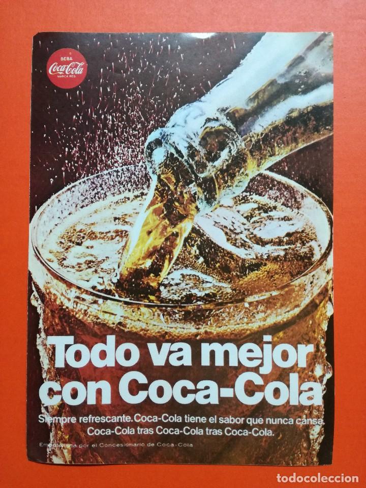 Sammeln von Coca-Cola und Pepsi: PUBLICIDAD REFRESCO COCA COLA  HOJA DE REVISTA  .13X18 CM