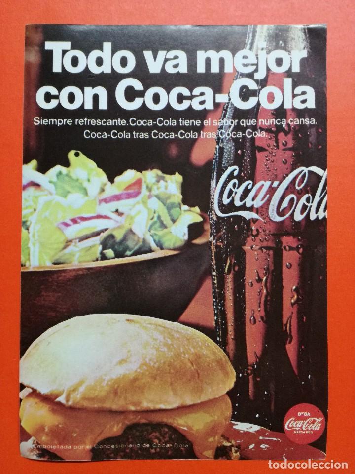 Sammeln von Coca-Cola und Pepsi: PUBLICIDAD REFRESCO COCA COLA  HOJA DE REVISTA  .13X18 CM
