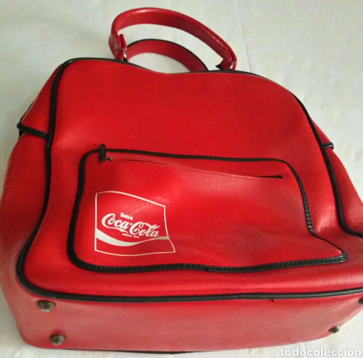Colecionismo de Coca-Cola e Pepsi: Bolsa de Coca Cola Roja