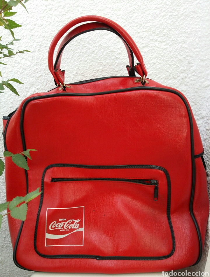 Coleccionismo de Coca-Cola y Pepsi: Bolsa de Coca Cola Roja - Foto 4