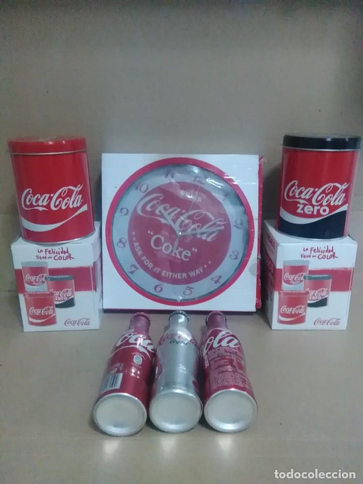 Collecting of Coca-Cola and Pepsi: Coca cola ,reloj ,botellas, y cajas