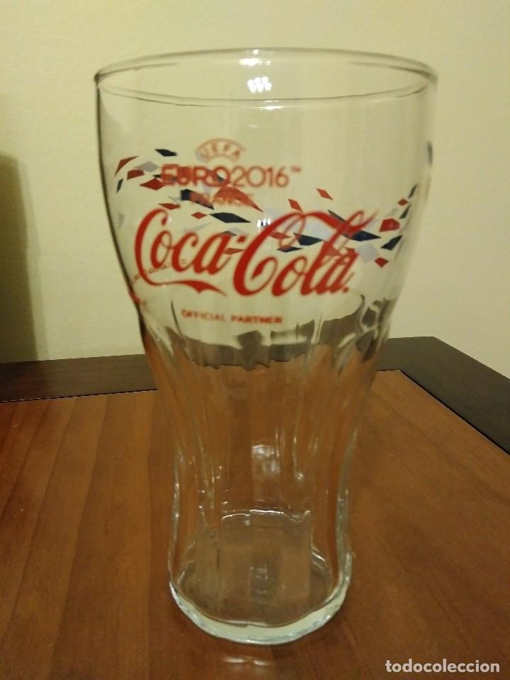 Sammeln von Coca-Cola und Pepsi: Vaso Coca cola 2016. Colores de Francia. Perfecto