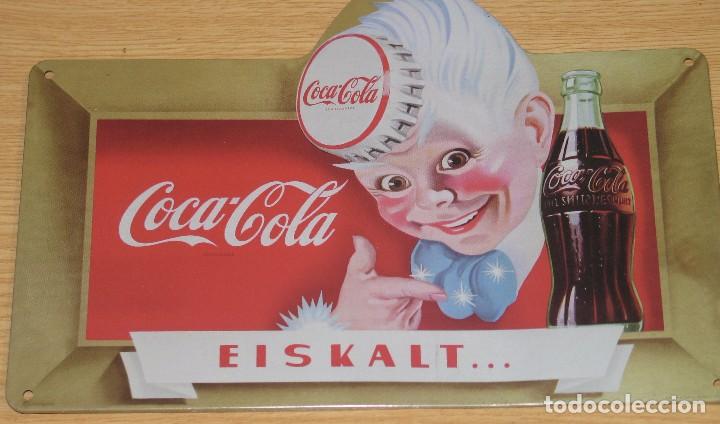 Coleccionismo de Coca-Cola y Pepsi: PLACA O CHAPA COCA COLA - Foto 1