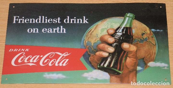 Coleccionismo de Coca-Cola y Pepsi: PLACA O CHAPA COCA COLA - Foto 1