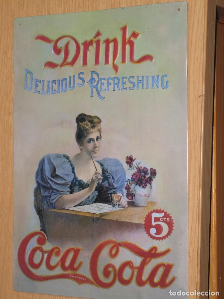 Coleccionismo de Coca-Cola y Pepsi: PLACA O CHAPA COCA COLA - Foto 1