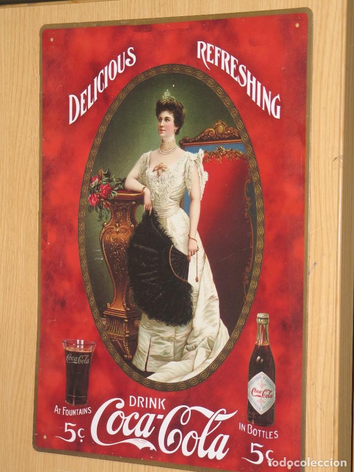 Coleccionismo de Coca-Cola y Pepsi: PLACA O CHAPA COCA COLA - Foto 1