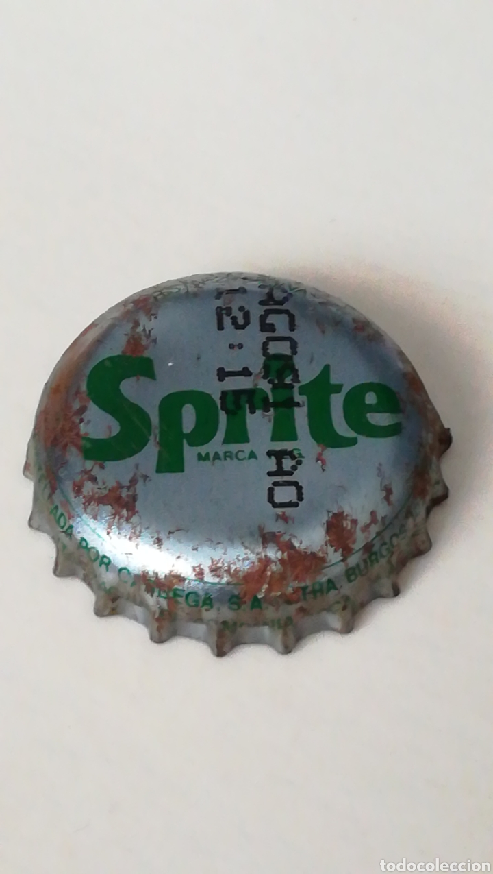 Collecting of Coca-Cola and Pepsi: ANTIGUA CHAPA SPRITE TCI MADRID. TAPON CORONA CHAPA BEER BOTTLE CAP KRONKORKEN TAPPI