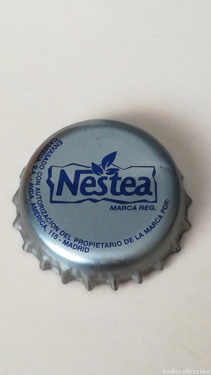 Collecting of Coca-Cola and Pepsi: ANTIGUA CHAPA NESTEA CCC MADRID. TAPON CORONA CHAPA BEER BOTTLE CAP KRONKORKEN TAPPI