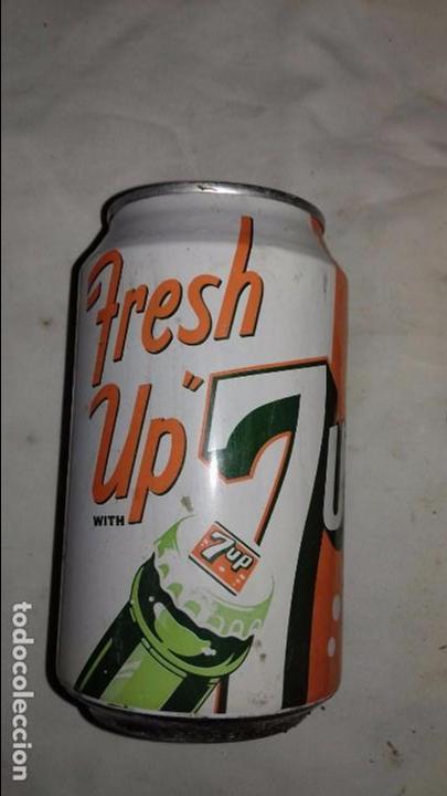 Collecting of Coca-Cola and Pepsi: Lata refresco sevenup  fresh up.descatalogada.vacio