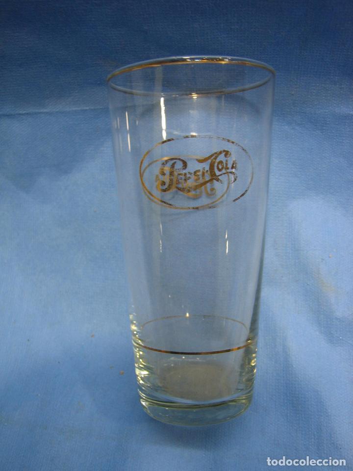Coleccionismo de Coca-Cola y Pepsi: Antiguo vaso de refresco Pepsi-cola - Foto 3