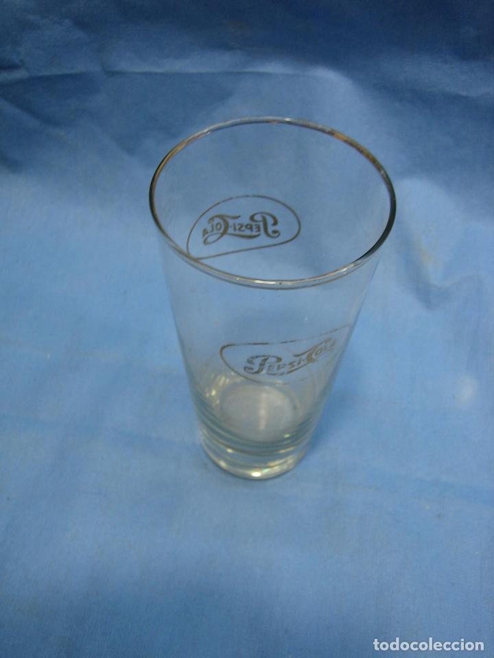 Coleccionismo de Coca-Cola y Pepsi: Antiguo vaso de refresco Pepsi-cola - Foto 4