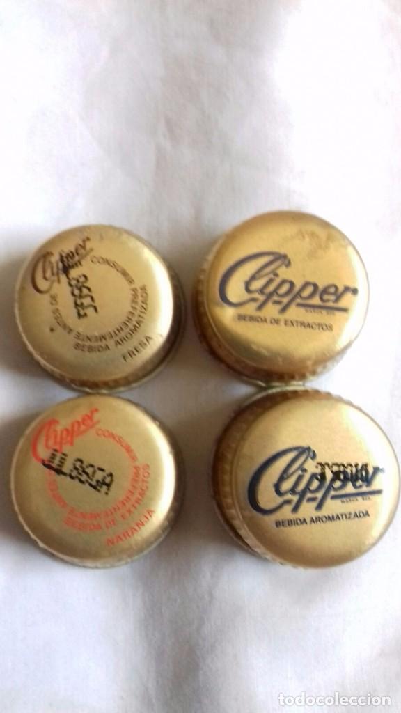 Collecting of Coca-Cola and Pepsi: 4 tap&oacute;n diferentes de refresco Cliper.a&ntilde;os 80