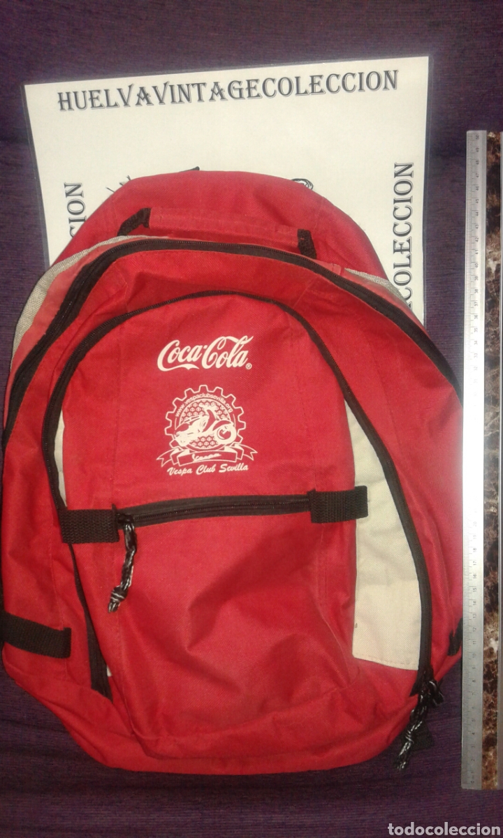 Collecting of Coca-Cola and Pepsi: Mochila coca-cola.
